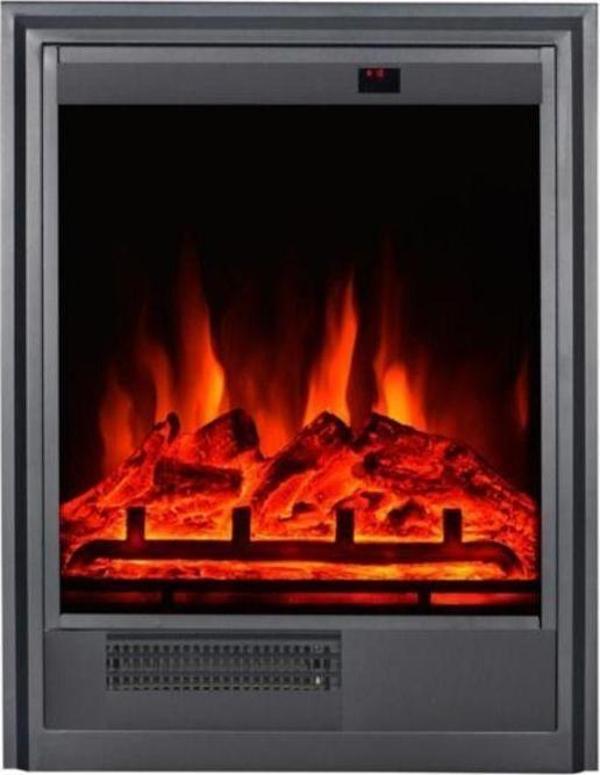 Tektes Dekoratif 62X47X23 Cm Bluetoothlu, Alev Sesli, Uzaktan Kumandalı Elektrikli Şömine Isıtıcı - Image 1