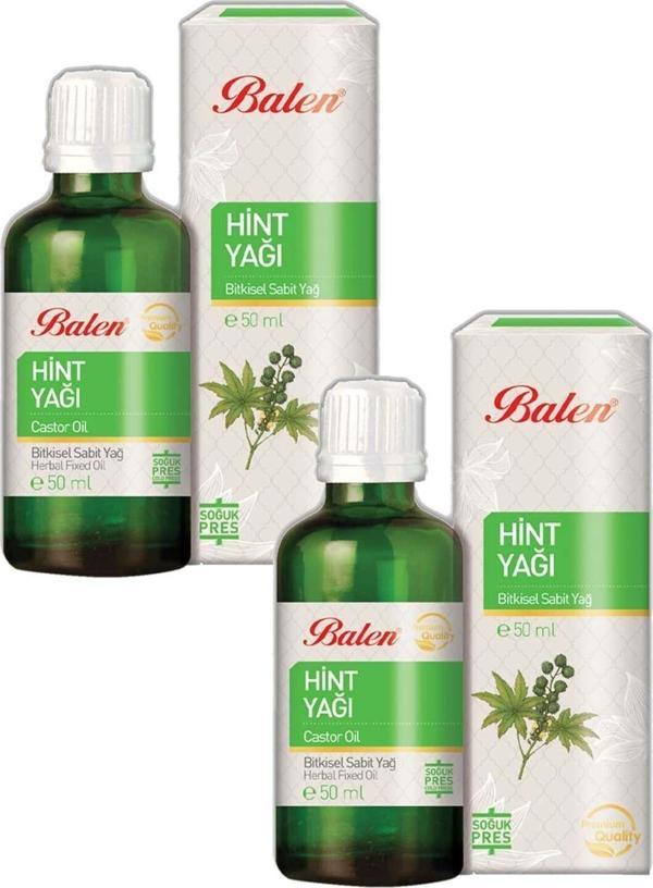 Balen Hint Yağı Soğuk Pres 50 Ml X 2 Adet - Image 1