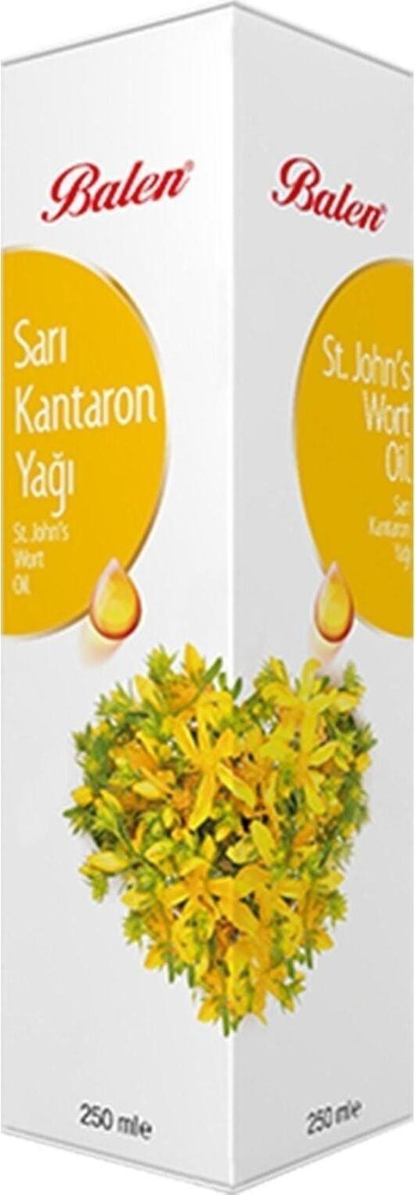 Balen Sarı Kantaron Yağı Kantoron Yağı Içilebilir 250 Ml. Kantaron Yağı 250 Cc. - Image 1
