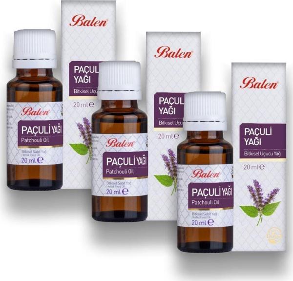 Balen Paçuli Yağı 20 Ml X 3 Adet - Image 1