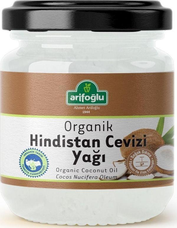 Arifoğlu Organik Hindistan Cevizi Yağı 200Ml (Soğuk Sıkım) - Image 1