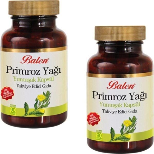 Balen Evening Primroz Oil Çuha Çiçeği 650 Mg*90 Kapsül 2 Adet - Image 1