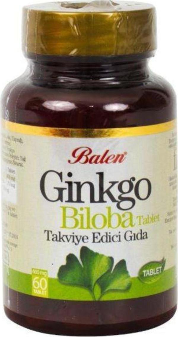 Balen Ginkgo Biloba Tablet 600 Mg 60 Tablet - Image 1
