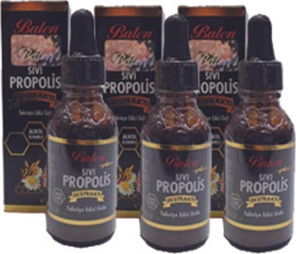 Balen Propolis Sıvı Ekstraktı Su Bazlı 30 Ml X 3 Kutu - Image 1