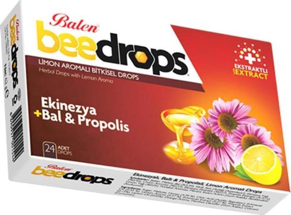 Balen Beedrops Ekinezya+Bal-Propolis Limon Aromalı 24 Drops - Image 1