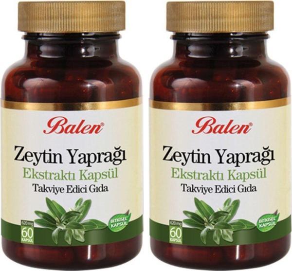 Balen Zeytin Yaprağı Ekstraktı 60 Kapsül X 2 Adet - Image 1