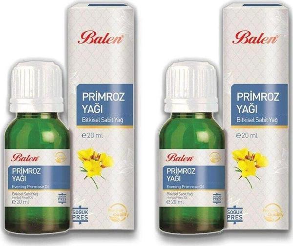 Balen Bln Primroz Yağı (Soğuk Pres) 20 Ml 2 Adet - Image 1