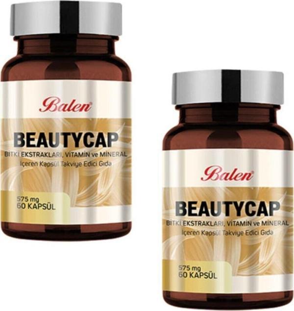 Balen Beautycap Hidrolize Kolajen Biotin Içeren 60 Kapsül X 2 Kutu - Image 1