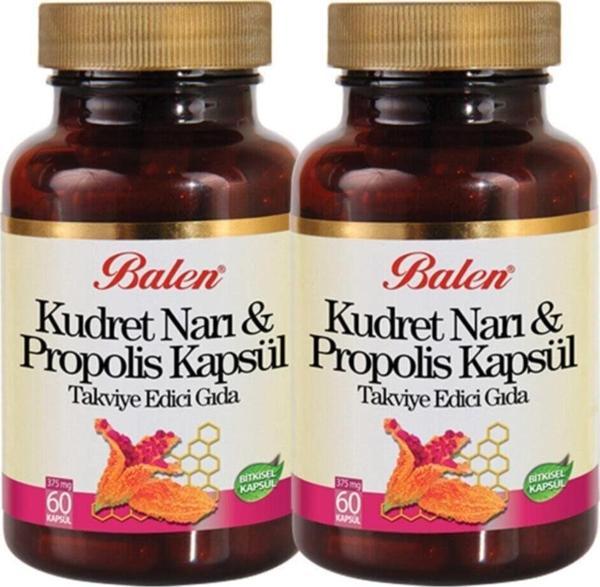 Balen K. Narı & Propolis 60 Kapsül X 2 Adet - Image 1