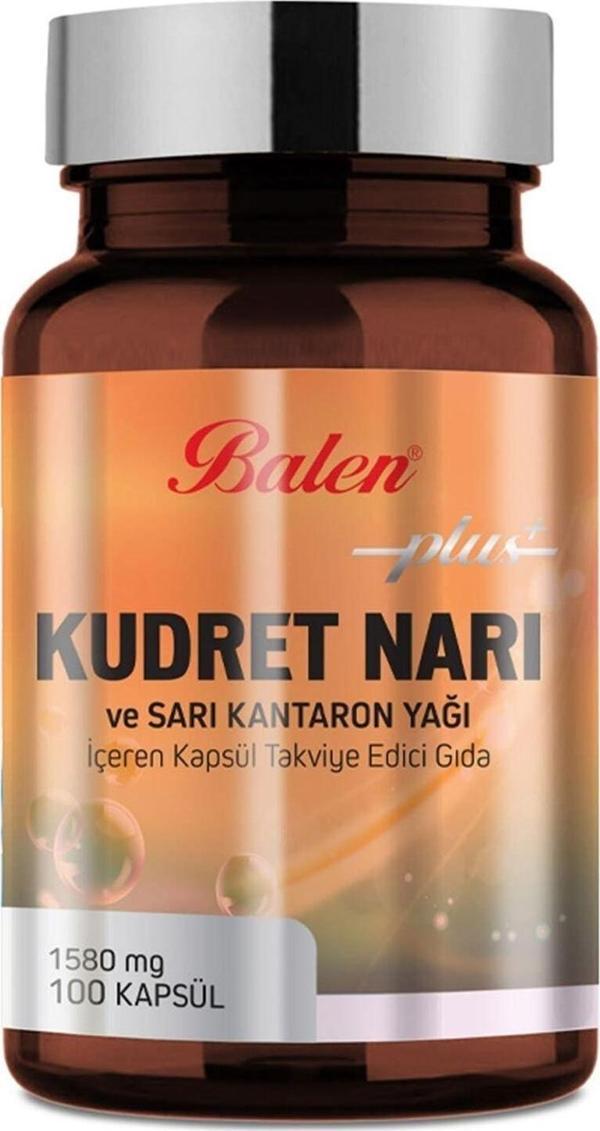 Balen Kudret Narı Ve Sarı Kantaron Yağı Soft Kapsül 100 Kapsül - Image 1