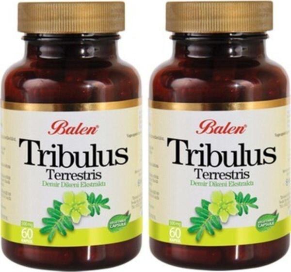 Balen Tribulus Terrestris Demir Dikeni Extraktı 60 Kapsül X 620 Mg X 2 Tiribulus - Image 1
