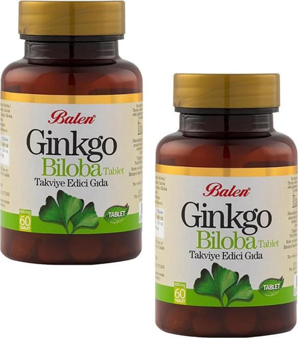 Balen 2 Kutu Ginkgo Biloba Tablet 60 X 600 Mg - Image 1