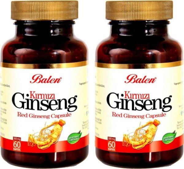 Balen Kırmızı Ginseng 60 Kapsül 375 Mg X 2 Adet - Image 1