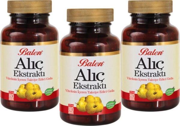 Balen Alıç Ekstraktı 80 Kapsül 3 Adet - Image 1