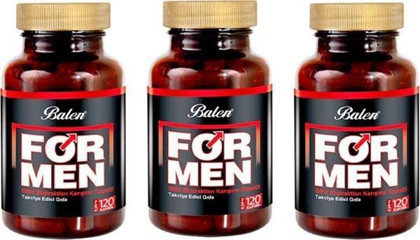 Balen For Men Bitki Karışımı 634 Mg 120 Kapsül X 3 Adet - Image 1