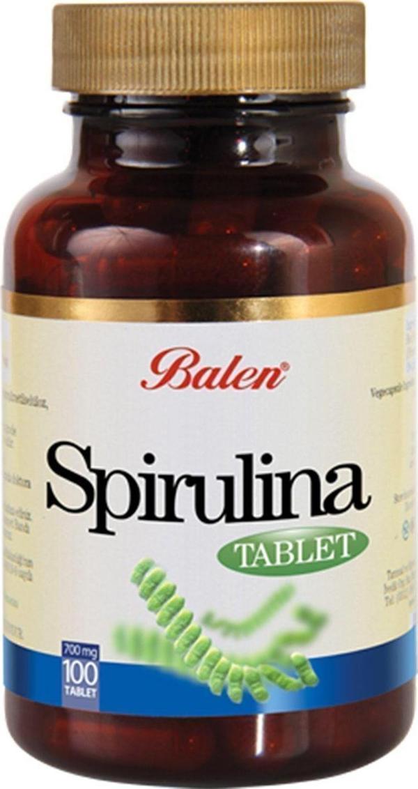 Balen Spirulina (Yosun Hapı) Tablet 100 Tablet 740Mg - Image 1