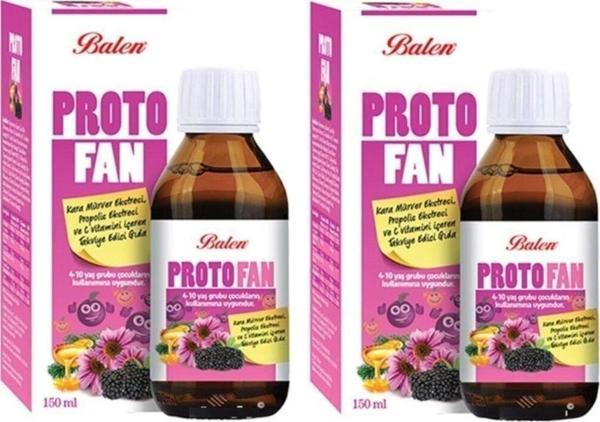 Balen Protofan Kara Mürver Ekstresi 2 Kutu Propolis Ekstresi Ve C Vitamini Içeren Takviye Edici Gıda - Image 1