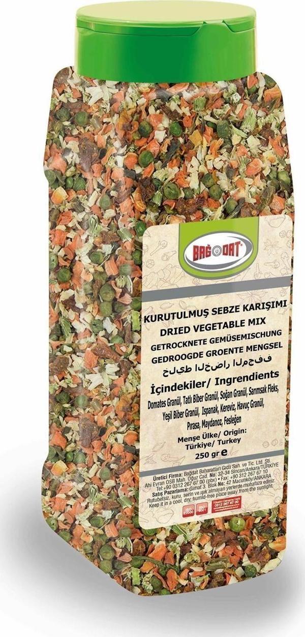 Kurutulmuş Sebze Karışımı 250 Gr. - Image 1