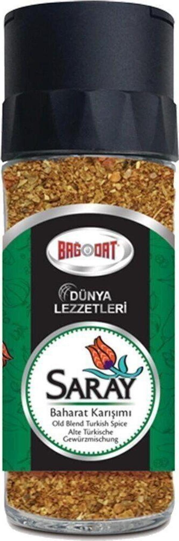 Saray(OSMANLI) Baharatı Tuzluklu Cam Şişe 38 gr - Image 1