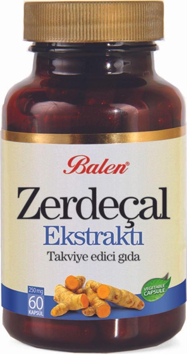 Balen Zerdeçal Ekstraktı 60 Kapsül 250 Mg - Image 1
