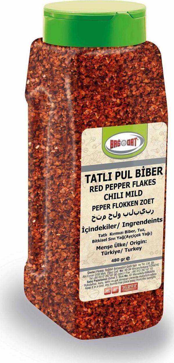 Tatlı Pul Biber 480 Gr. - Image 1