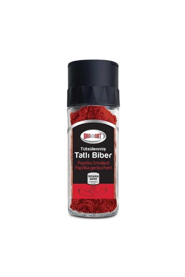 Tütsülenmiş Tatlı Kırmızı Toz Biber Tuzluklu Cam 48 Gr. - Image 1