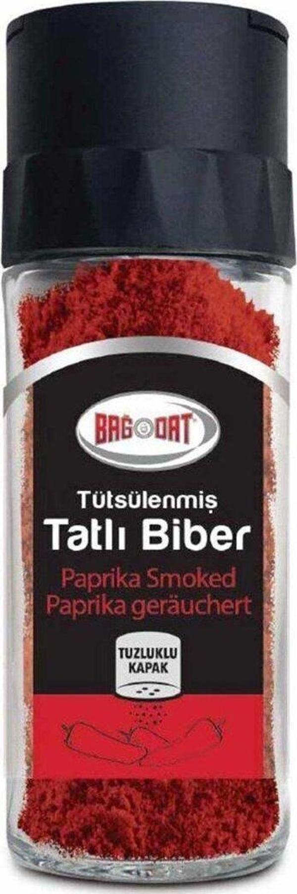 Tütsülenmiş Tatlı Kırmızı Toz Biber Tuzluklu Cam 48 Gr. - Image 1