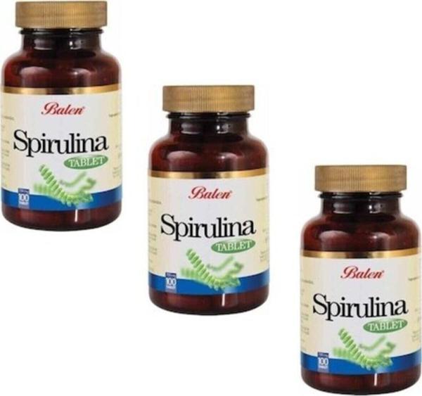 Balen Spirulina Yosun Tablet 740Mg*100 3 Adet - Image 1