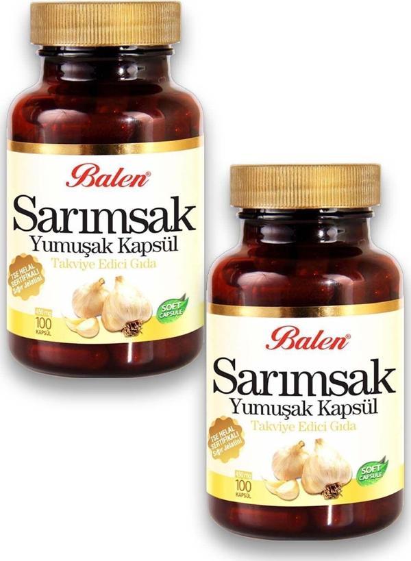 Balen Sarımsak Yağı Yumuşak Kapsül X 2 Adet - Image 1