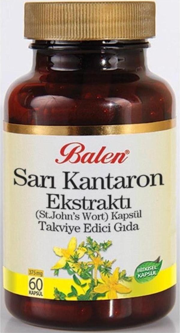 Balen Sarı Kantaron Ekstraktı Kapsül 375 Mg 60 Adet - Image 1