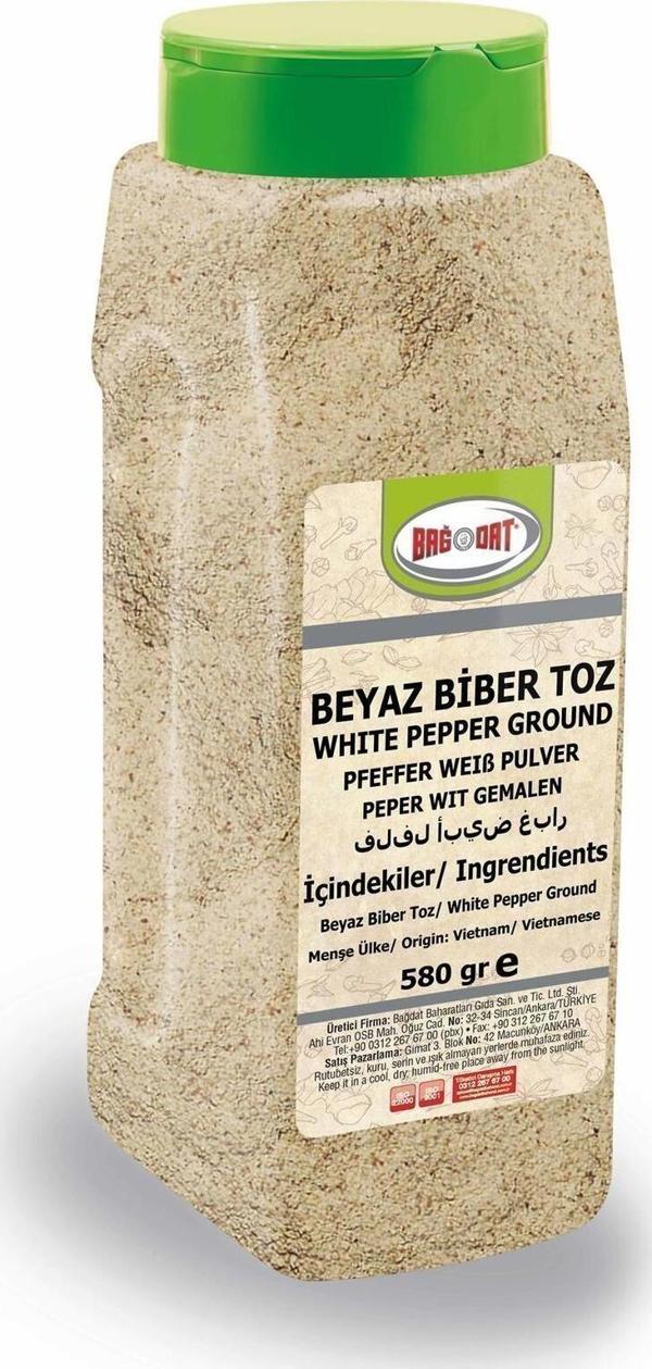 Beyaz Biber Toz 580 Gr - Image 1