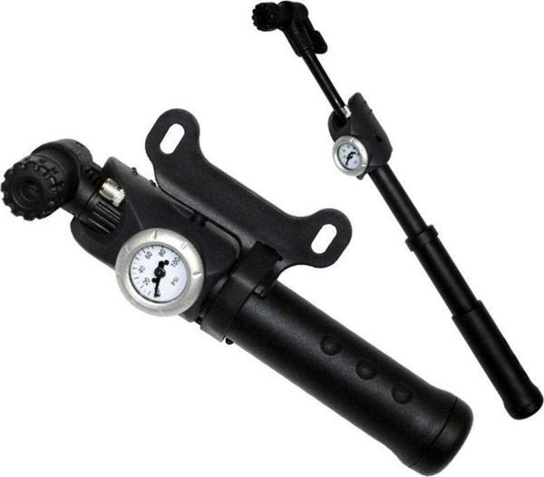 Giyo Gp-83 100Psi Hortumlu Göstergeli Bisiklet El Pompası - Image 1