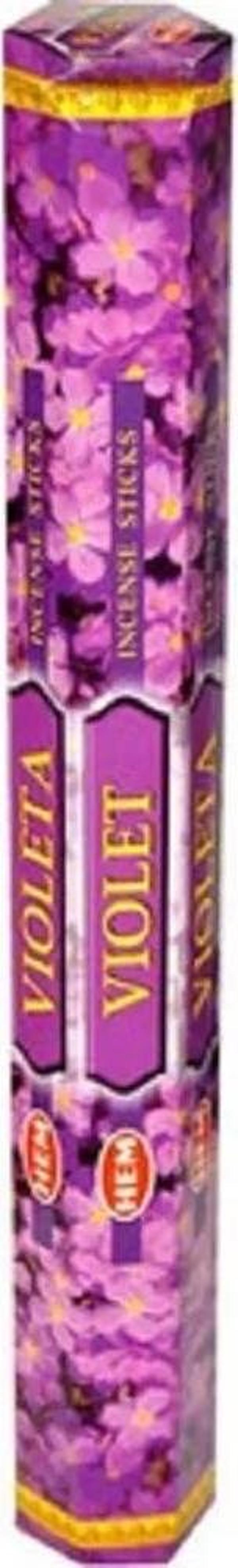 Hem Tütsü Violet - Menekşe Kokulu 20 Çubuk Tütsü - Image 1