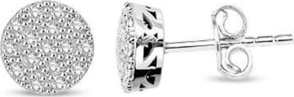 Lilarote Pırlanta 0.23 Ct Pırlanta Coronet Küpe - Image 1