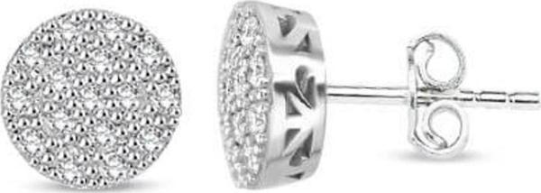 Lilarote Pırlanta 0.49 Ct Pırlanta Coronet Küpe - Image 1