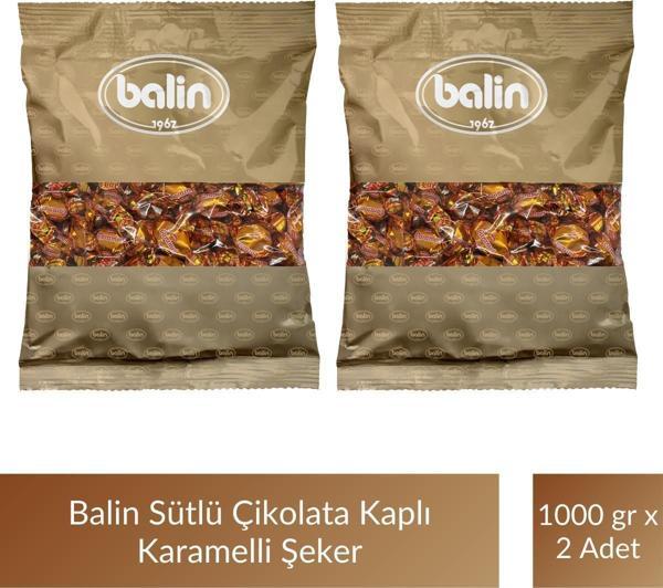 Balin Karamel Sütlü Şeker 1000 gr x 2 Adet - Image 1