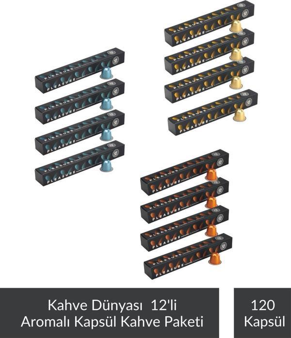 Kahve Dünyası 12'li Aromalı Kapsül Kahve Seti - Image 1