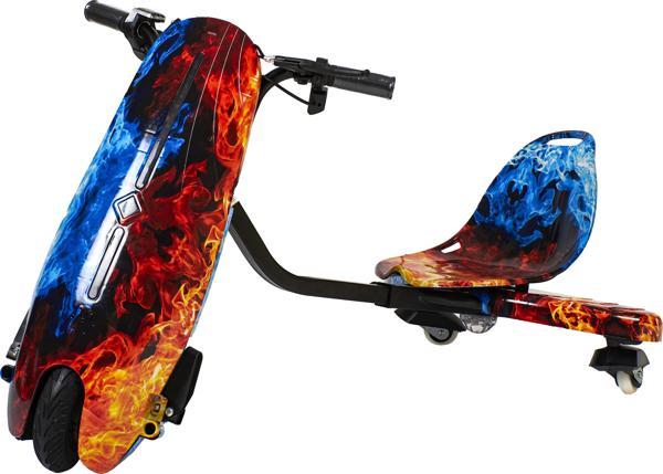 CityMate Drift Car Elektrikli Kaykay Bluetooth Grafity Desenli Kasa-10   - Image 1