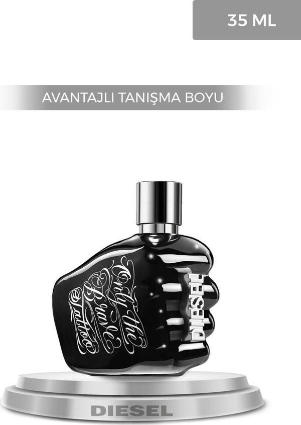 DIESEL ONLY THE BRAVE TATTOO 35ML EDT ERKEK PARFÜM - Image 1