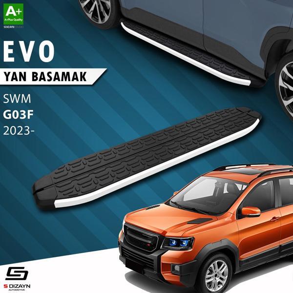 S-Dizayn SWM G03F Evo Aluminyum Yan Basamak 193 Cm 2023 Üzeri A+ Kalite - Image 1