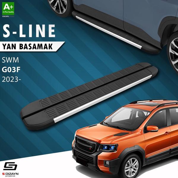 S-Dizayn SWM G03F S-Line Aluminyum Yan Basamak 193 Cm 2023 Üzeri A+ Kalite - Image 1
