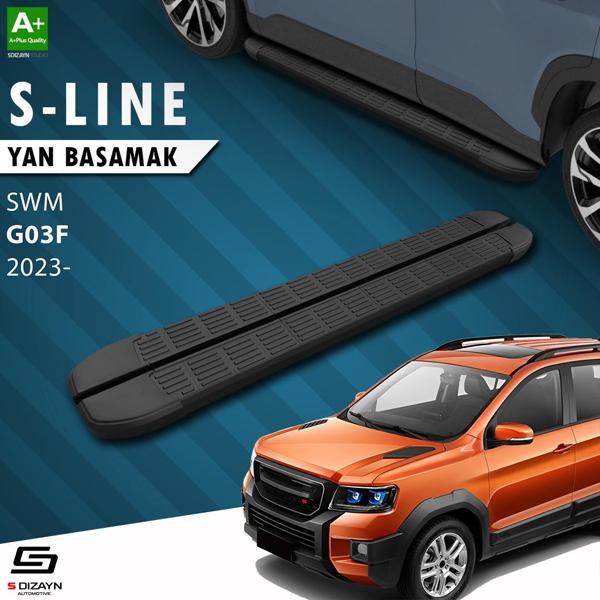 S-Dizayn SWM G03F S-Line Siyah Yan Basamak 193 Cm 2023 Üzeri A+ Kalite - Image 1