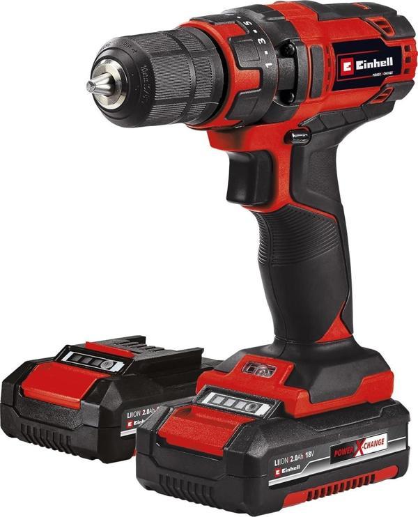 Einhell TC CD 18/35 Li + 39 (2x2,0Ah) Akülü Vidalama - Image 1