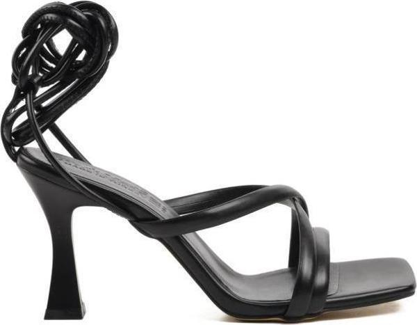 PARK MODA K2300 BİLEĞE DOLAMALI TOPUKLU GENÇ KADIN SANDALET - Image 1