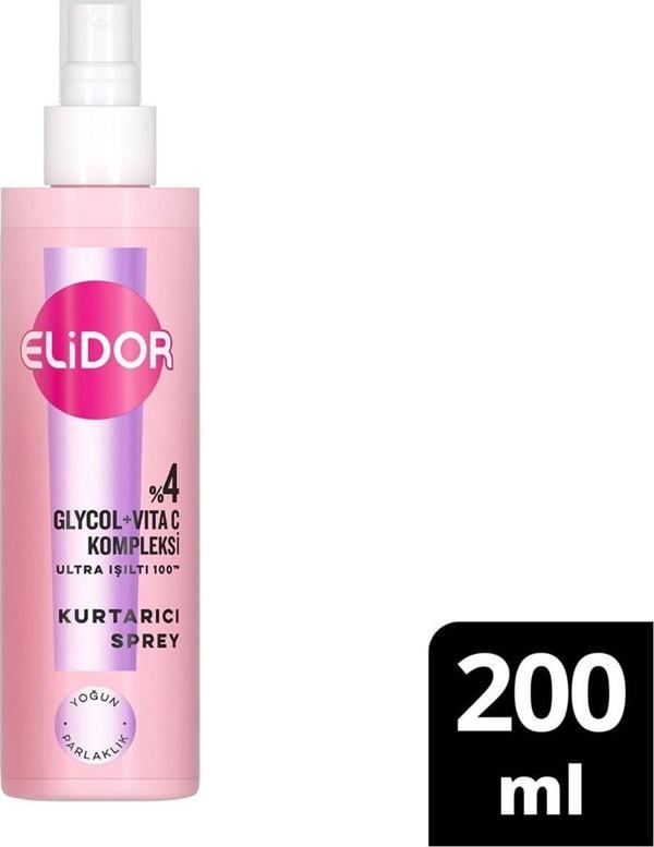 ELIDOR ISILTI 200ML SIVI S.KREMI GLYCOL + VITA C 7166 - Image 1