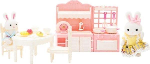 Mega Bay Dreamy Mini Tavşan Çift Katlı Mutfak Seti - Image 1