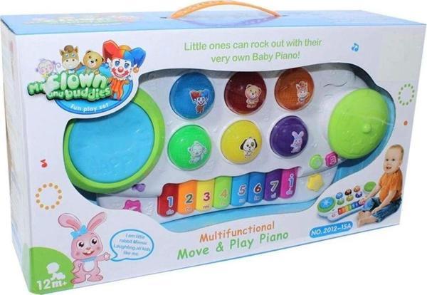 Pasifik Toys Pasifik 2012-15A  Pilli Işıklı Piyano - Image 1