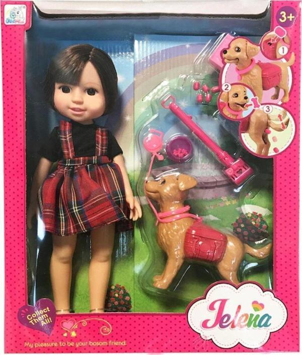 Toysturka Jelena Bebek Köpeğiyle Gezmede - Image 1