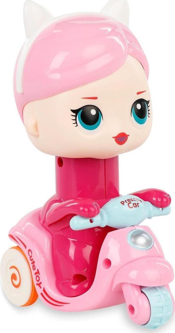 Vardem Bas Git Motorcu Bebek Pembe - Image 1