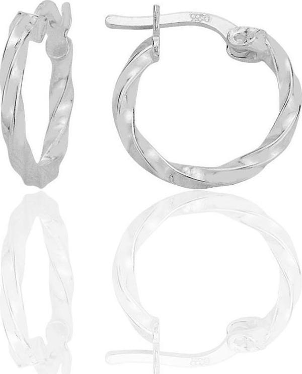 Gümüş 15 mm Şarnel Burgu Halka [barcode] - Image 1